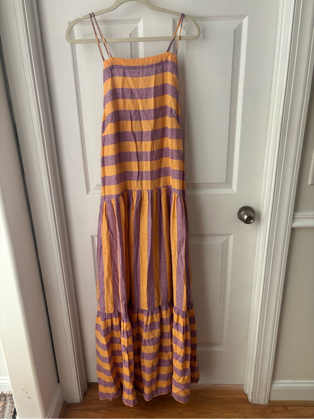 NWT Anthropologie Linen Blend Maxi Dress